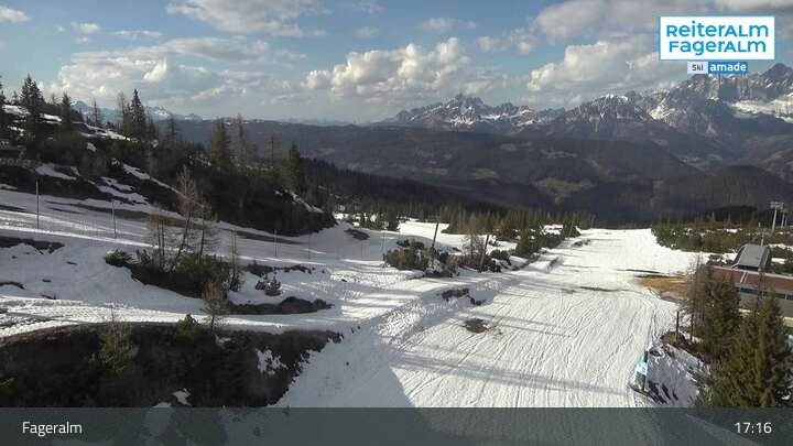 Archiv Foto Webcam Blick auf die Fageralm in der Region Schladming-Dachstein (Steiermark)