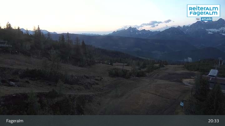 Archiv Foto Webcam Blick auf die Fageralm in der Region Schladming-Dachstein (Steiermark)