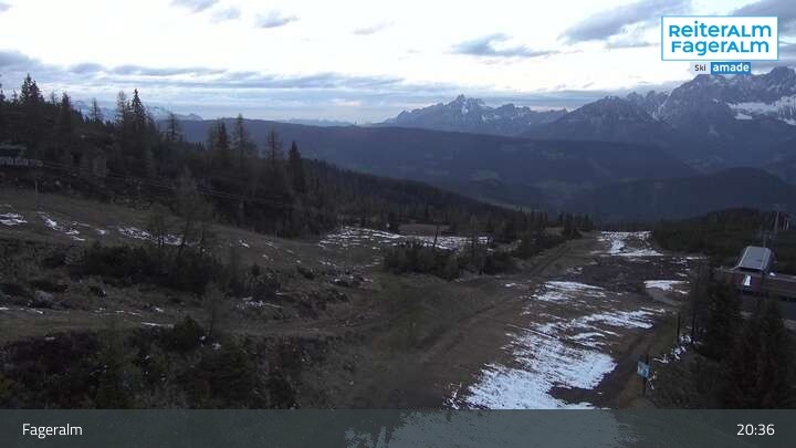 Archiv Foto Webcam Blick auf die Fageralm in der Region Schladming-Dachstein (Steiermark)