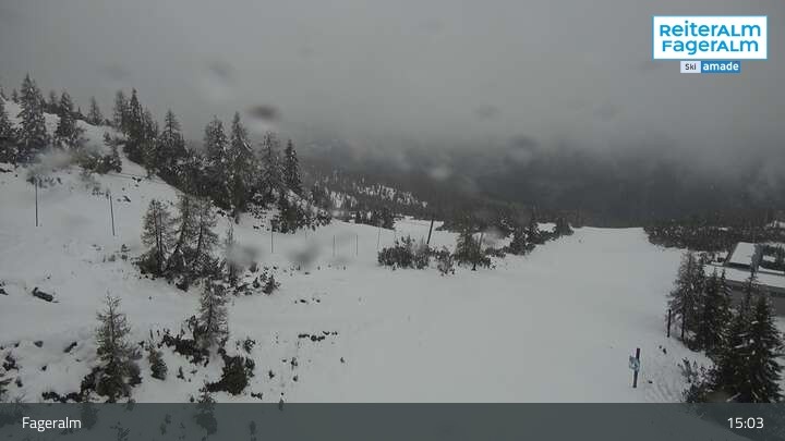 Archiv Foto Webcam Blick auf die Fageralm in der Region Schladming-Dachstein (Steiermark)