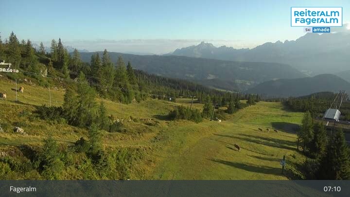 Archiv Foto Webcam Blick auf die Fageralm in der Region Schladming-Dachstein (Steiermark)
