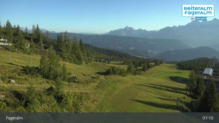 Archiv Foto Webcam Blick auf die Fageralm in der Region Schladming-Dachstein (Steiermark)