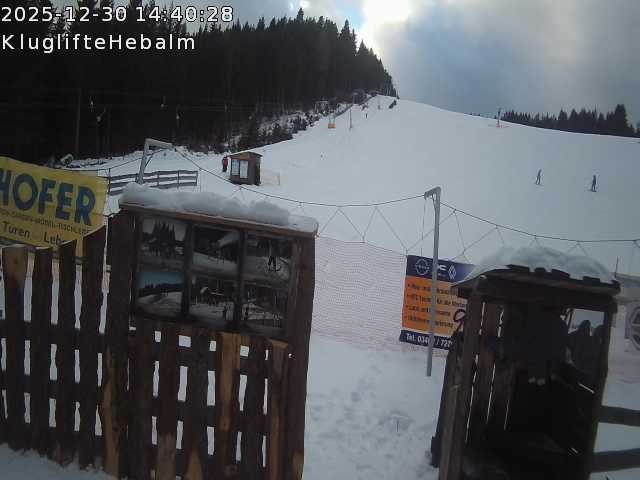 Archiv Foto Webcam Wandergebiet Hebalm - Steiermark