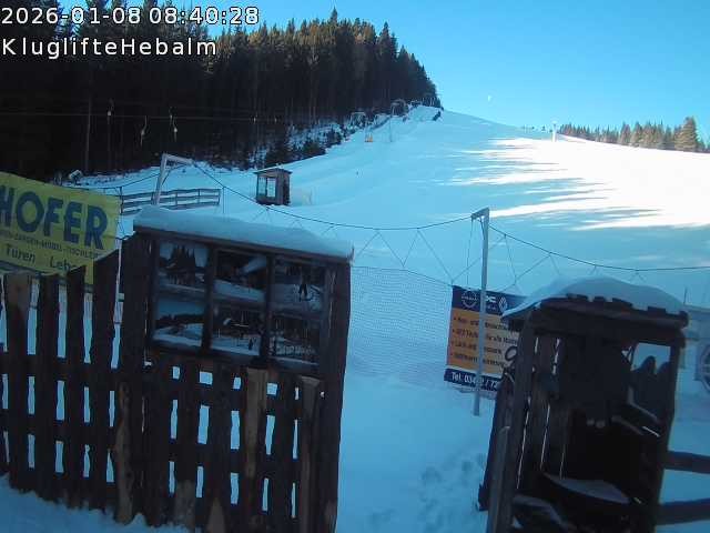 Archiv Foto Webcam Wandergebiet Hebalm - Steiermark
