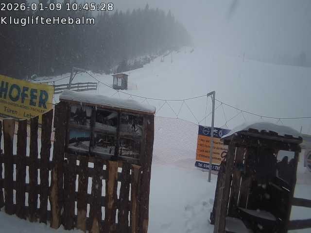 Archiv Foto Webcam Wandergebiet Hebalm - Steiermark
