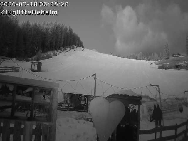 Archiv Foto Webcam Wandergebiet Hebalm - Steiermark