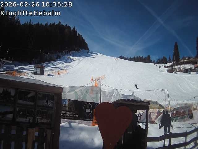 Archived image Webcam Hiking Area Hebalm - Styria