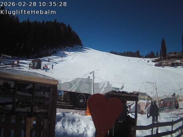 Archiv Foto Webcam Wandergebiet Hebalm - Steiermark