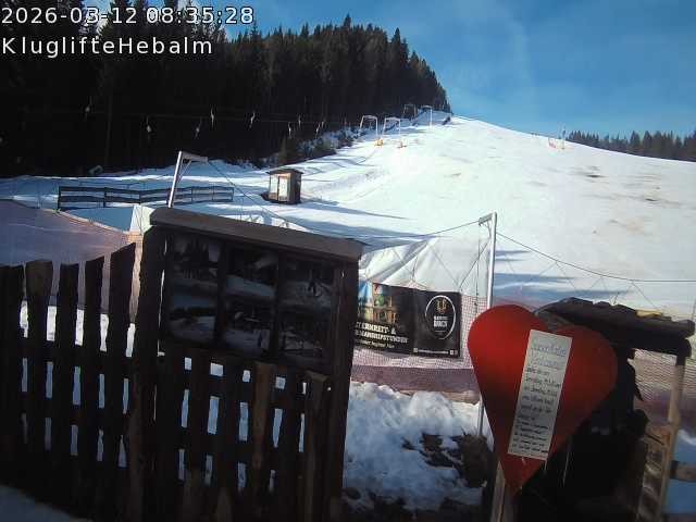 Archived image Webcam Hiking Area Hebalm - Styria