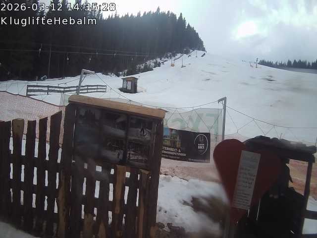 Archived image Webcam Hiking Area Hebalm - Styria