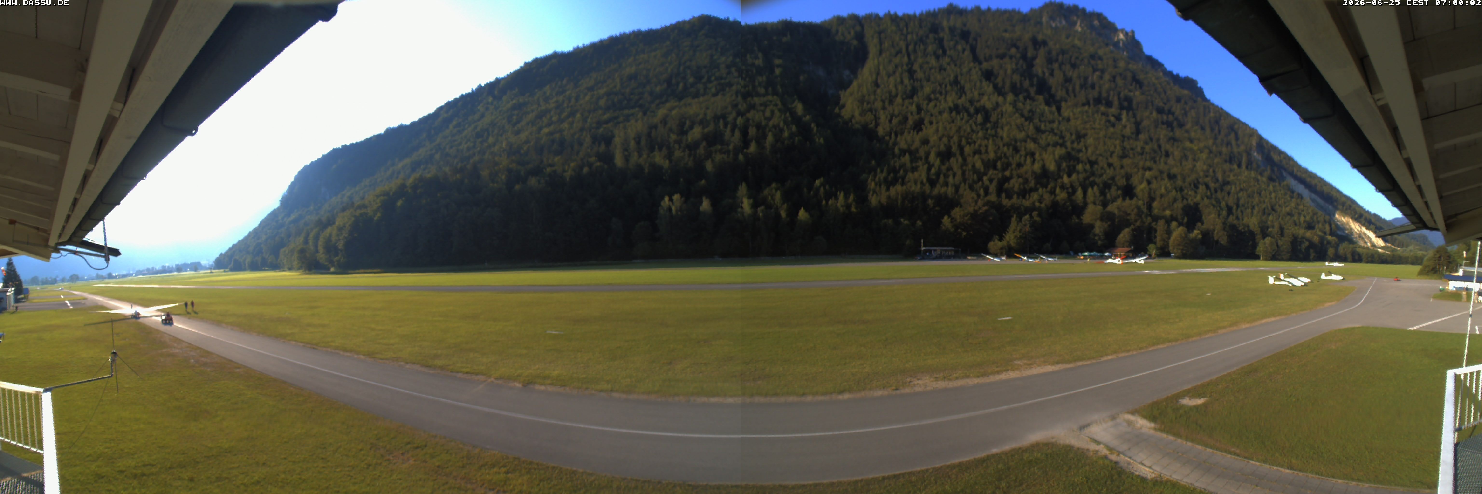 Archived image Webcam Unterwoessen - Gliding School