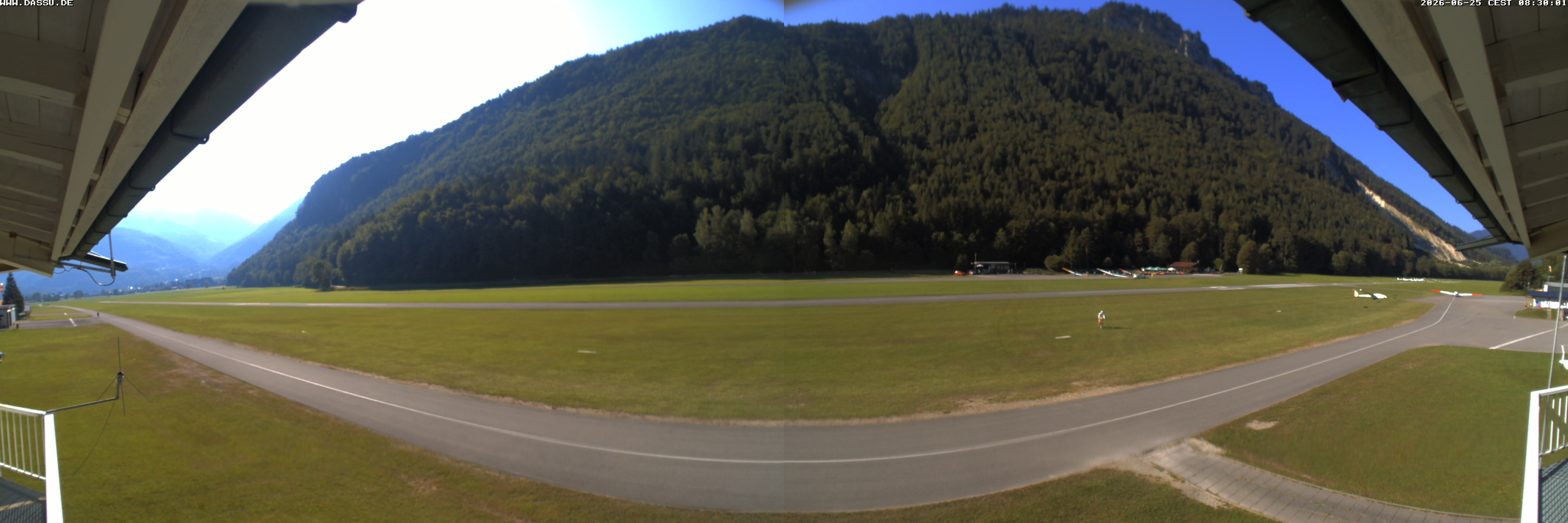 Archived image Webcam Unterwoessen - Gliding School