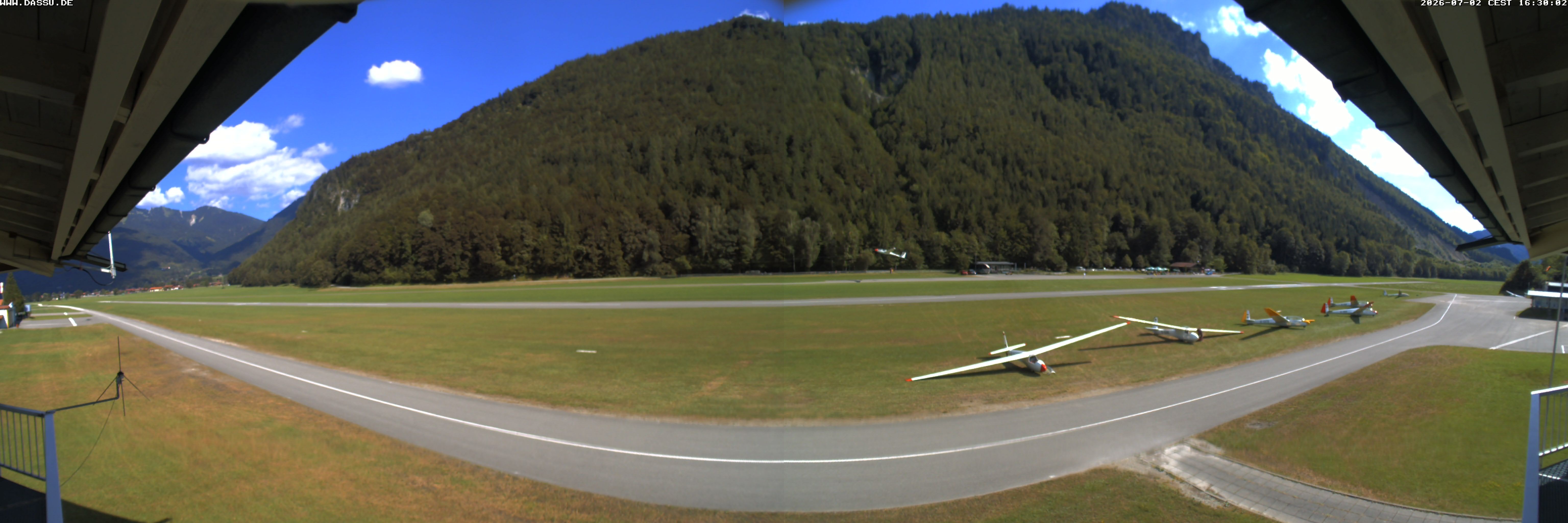 Archived image Webcam Unterwoessen - Gliding School