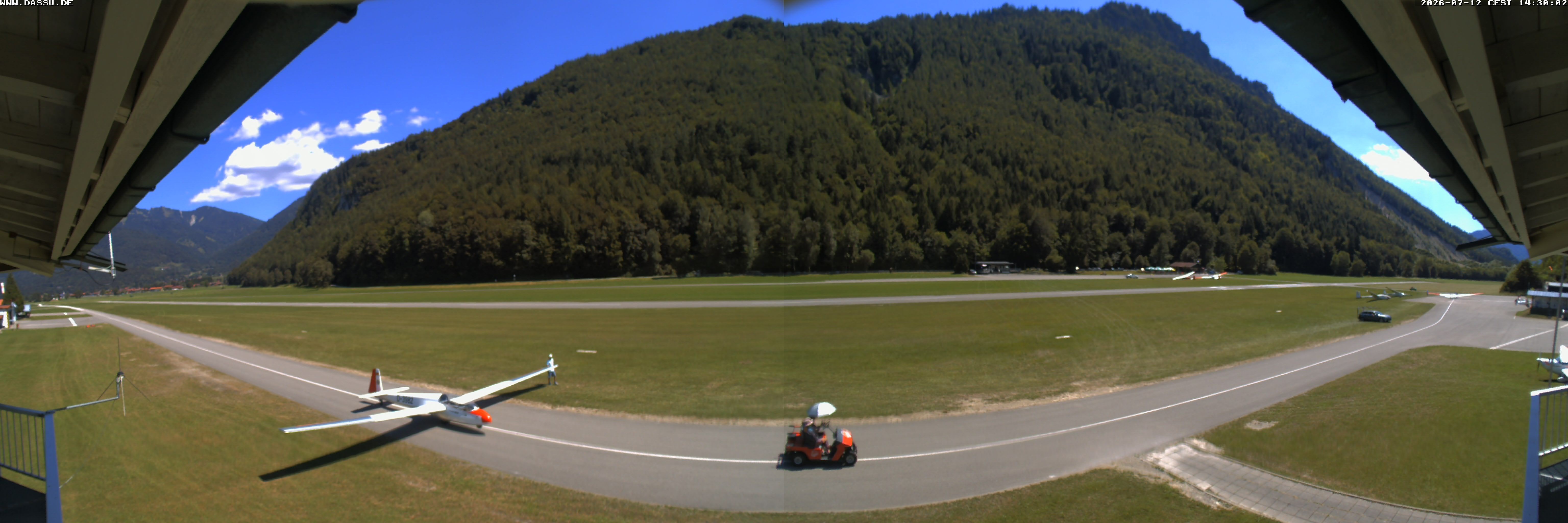 Archiv Foto Webcam Unterwössen - Alpensegelflugschule
