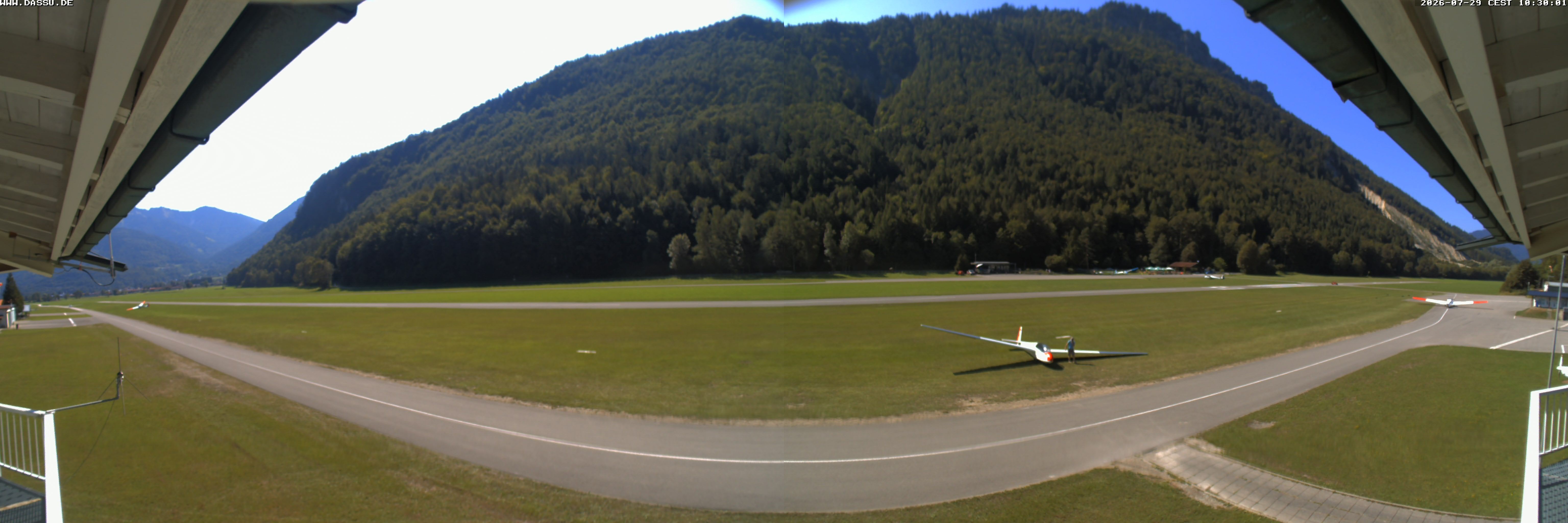 Archiv Foto Webcam Unterwössen - Alpensegelflugschule