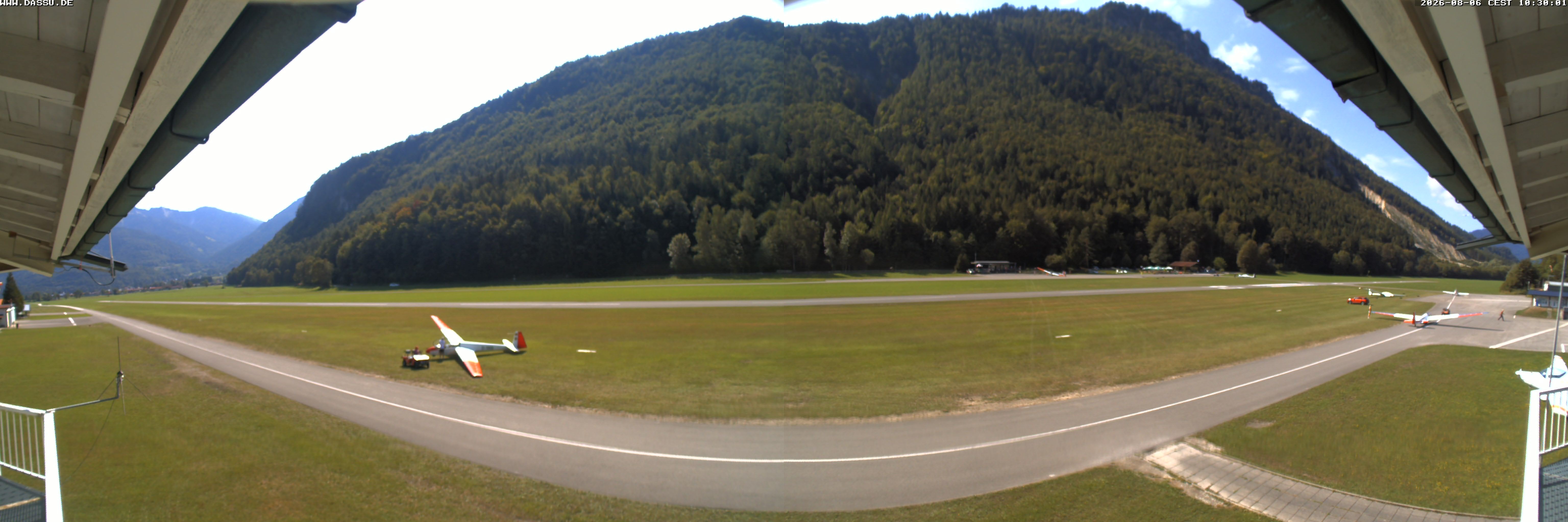 Archiv Foto Webcam Unterwössen - Alpensegelflugschule