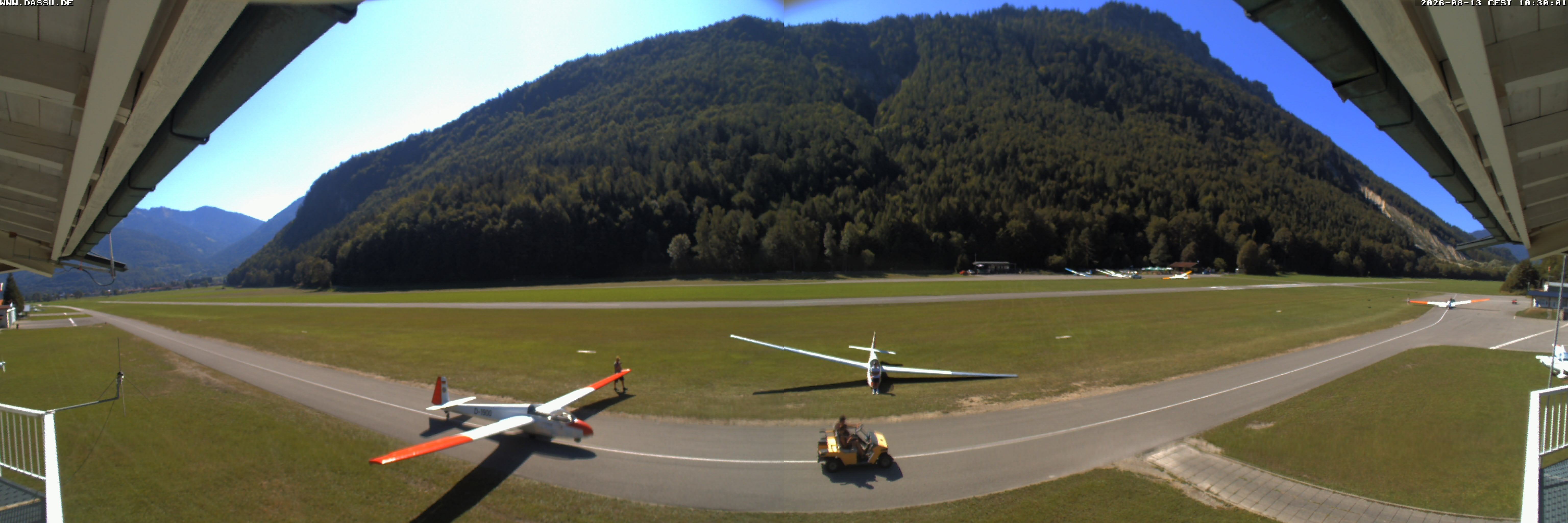 Archiv Foto Webcam Unterwössen - Alpensegelflugschule