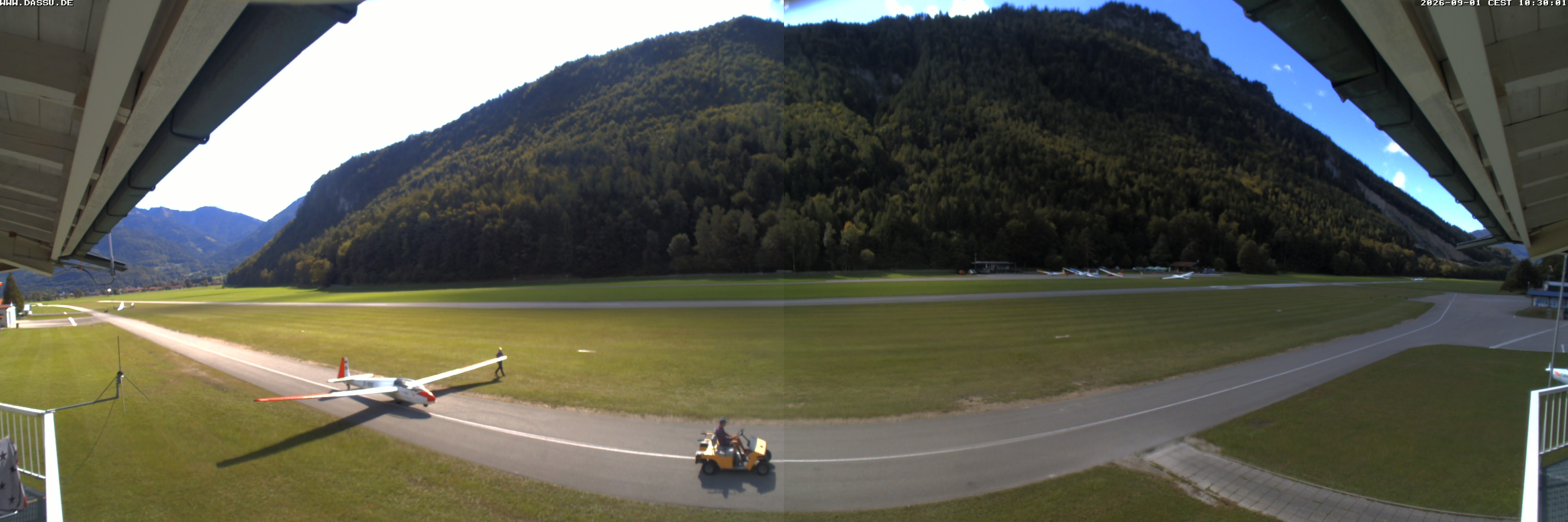 Archiv Foto Webcam Unterwössen - Alpensegelflugschule