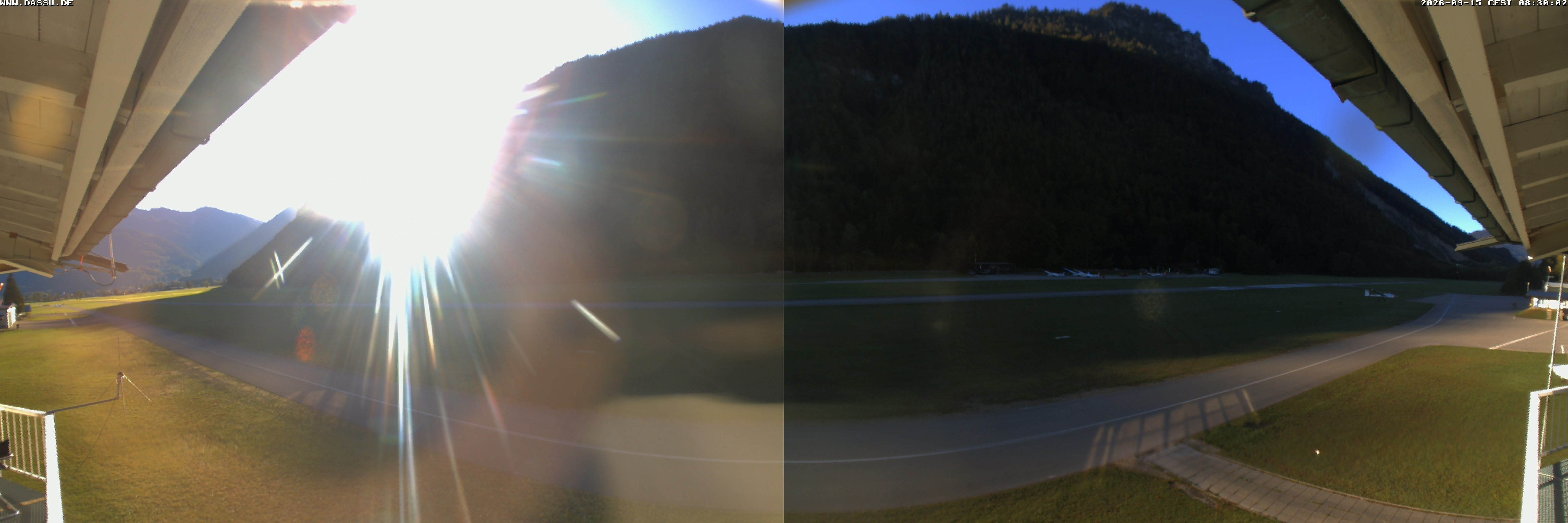Archiv Foto Webcam Unterwössen - Alpensegelflugschule
