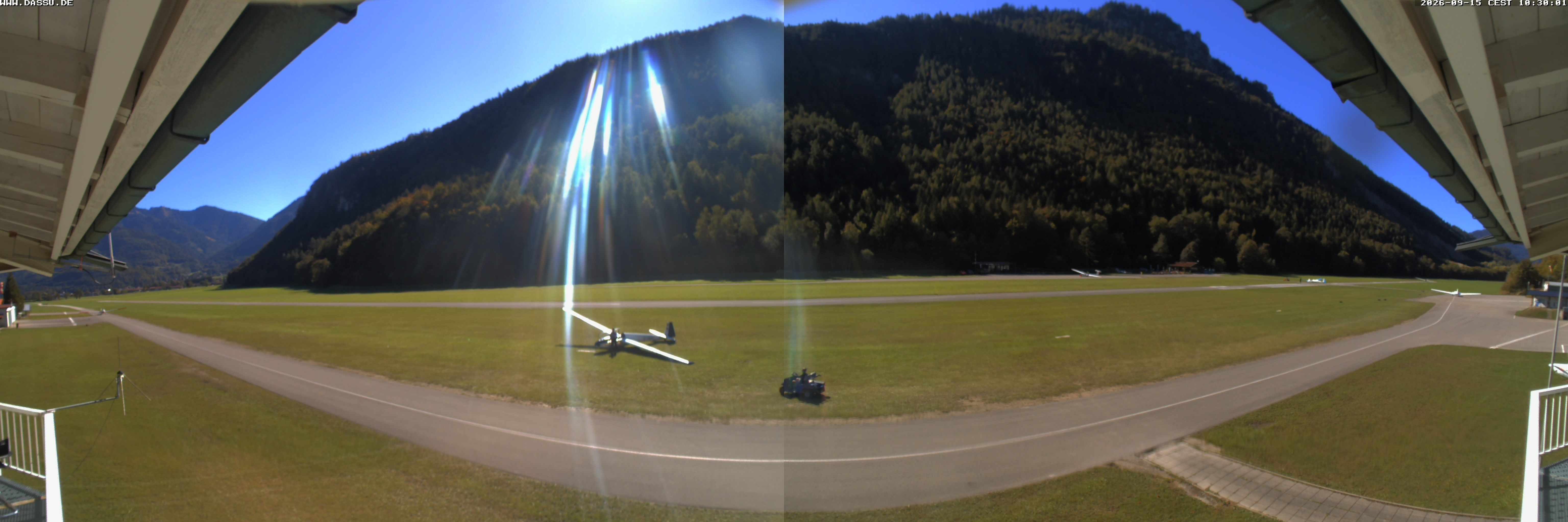 Archiv Foto Webcam Unterwössen - Alpensegelflugschule