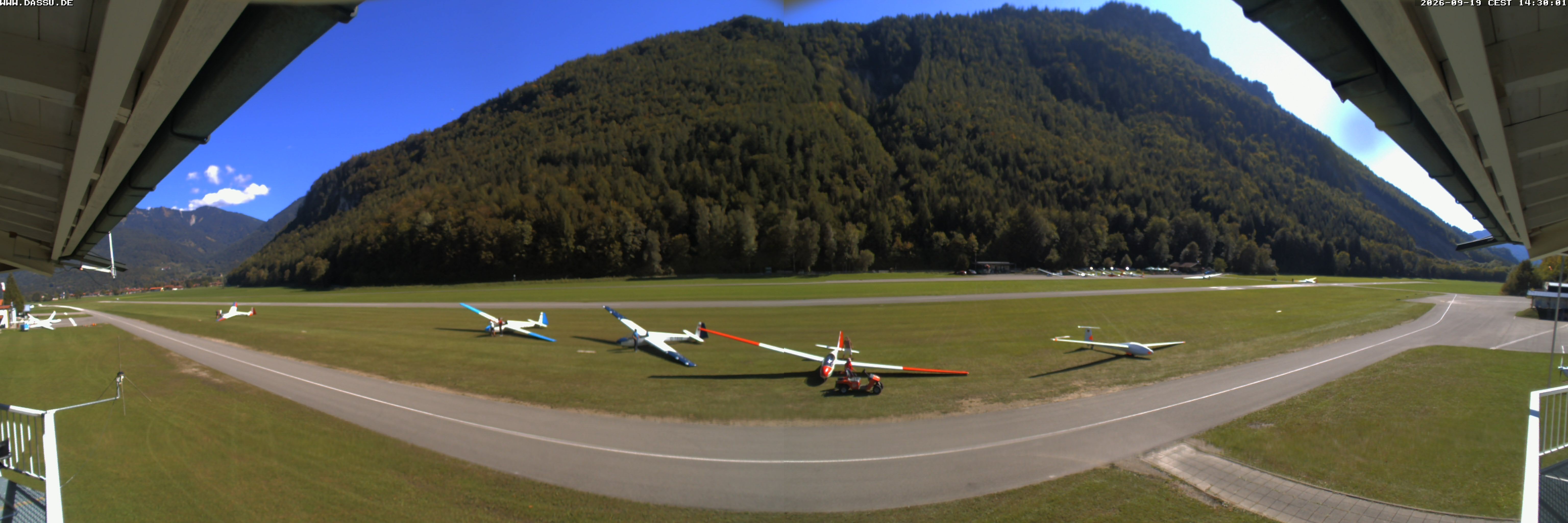 Archived image Webcam Unterwoessen - Gliding School