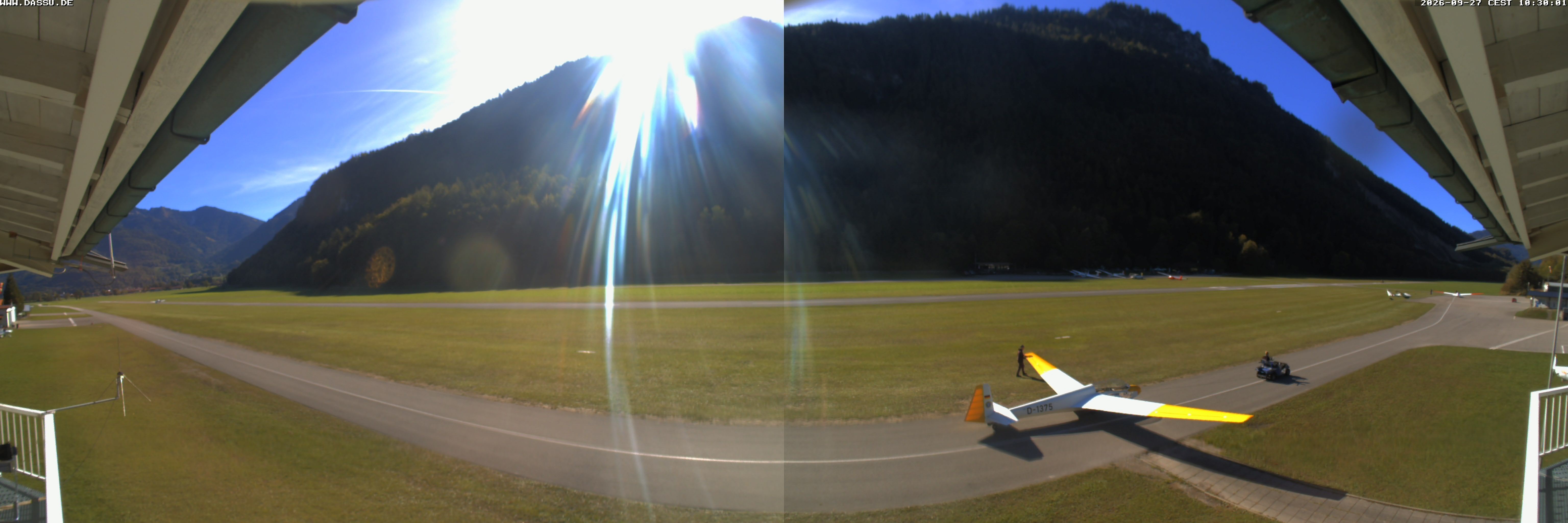 Archiv Foto Webcam Unterwössen - Alpensegelflugschule