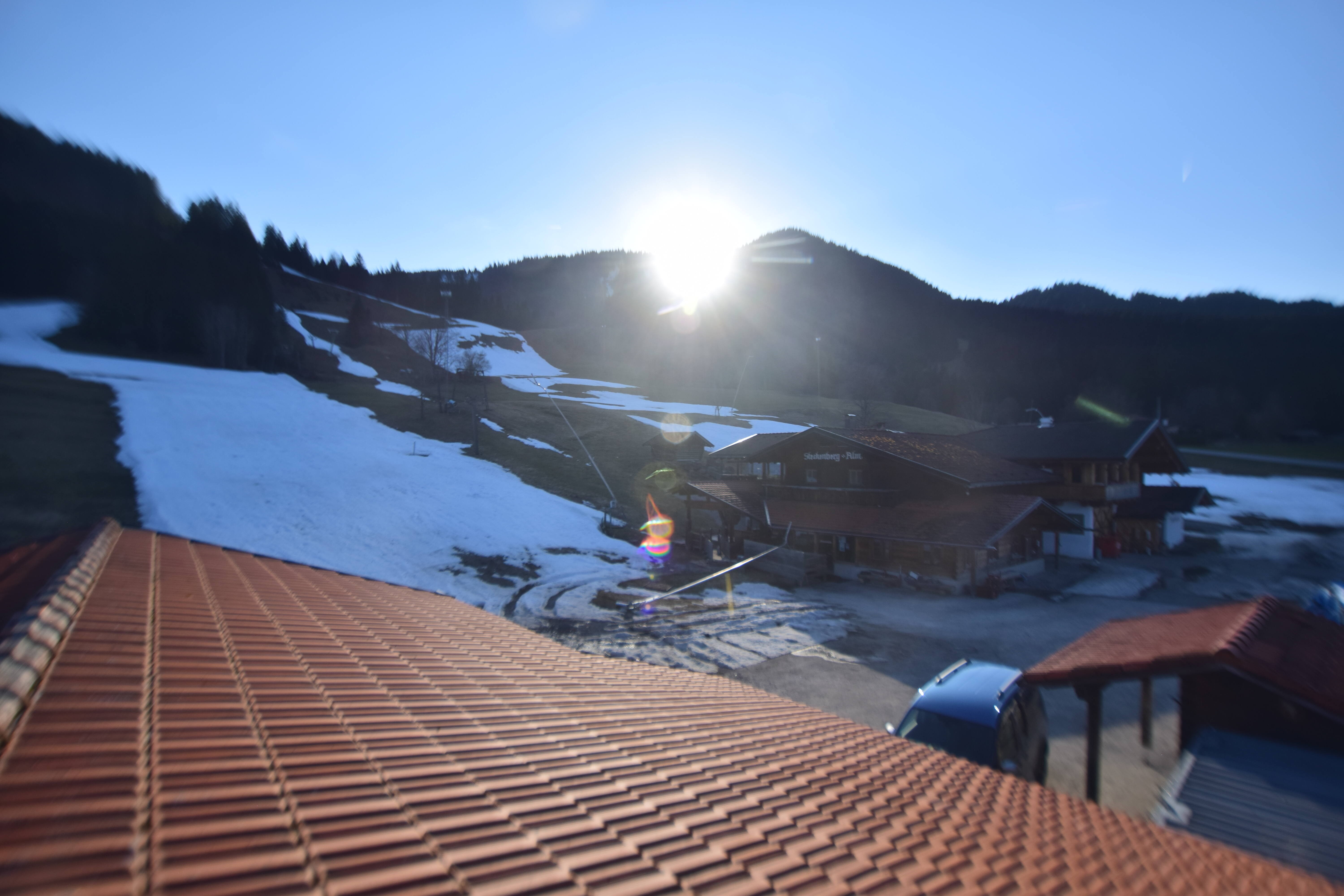 Archived image Webcam Unterammergau: View Steckenberg Hut