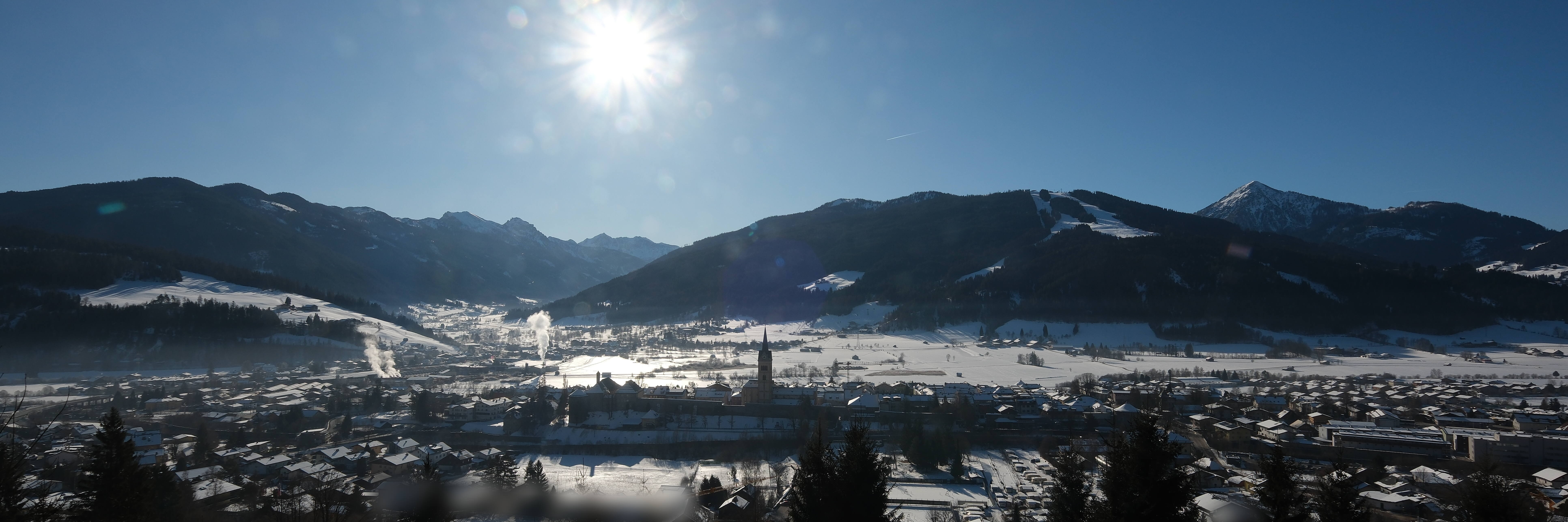 Archiv Foto Webcam Panoramablick auf Radstadt