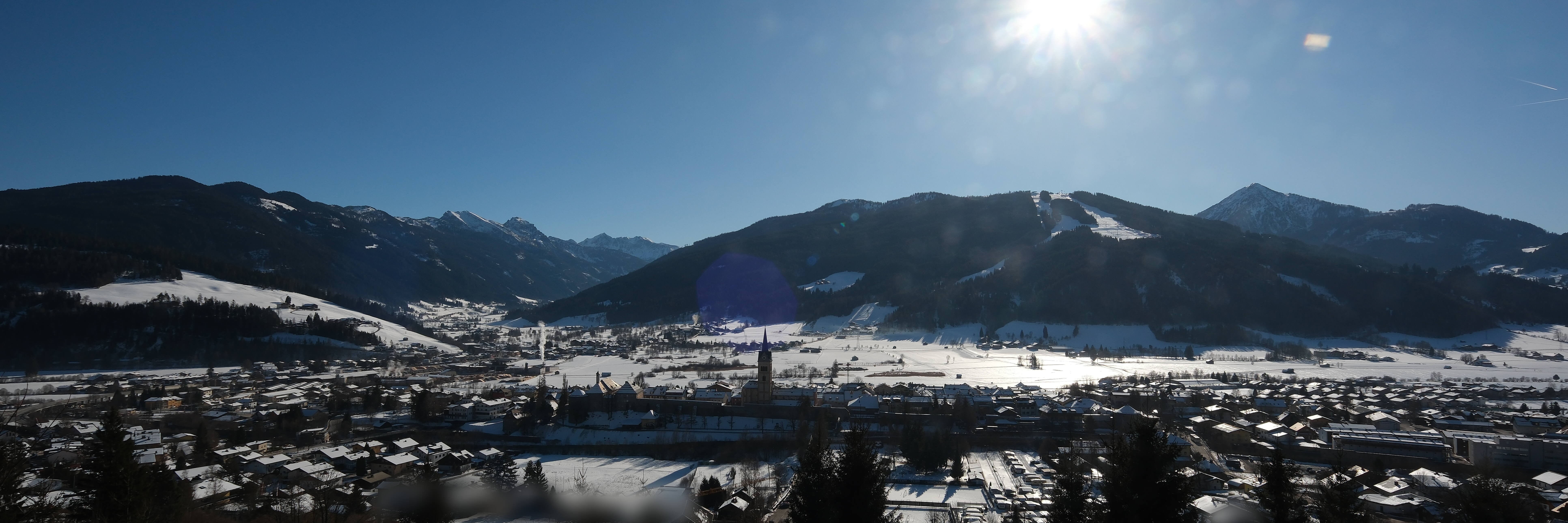 Archiv Foto Webcam Panoramablick auf Radstadt