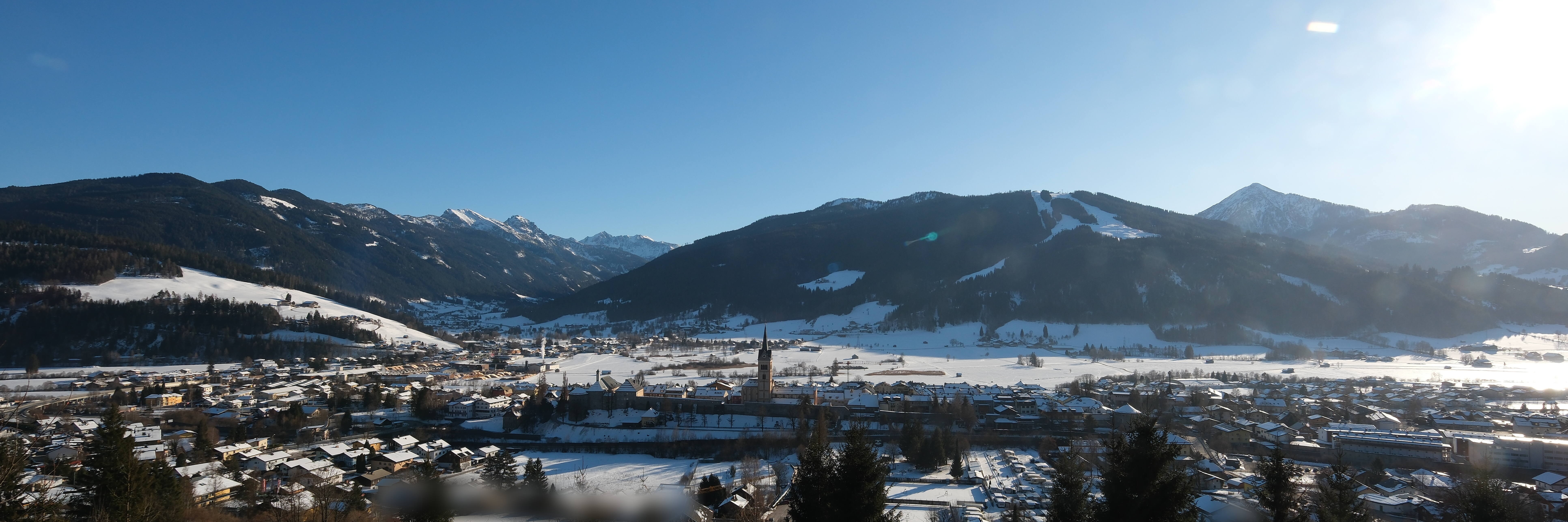 Archiv Foto Webcam Panoramablick auf Radstadt