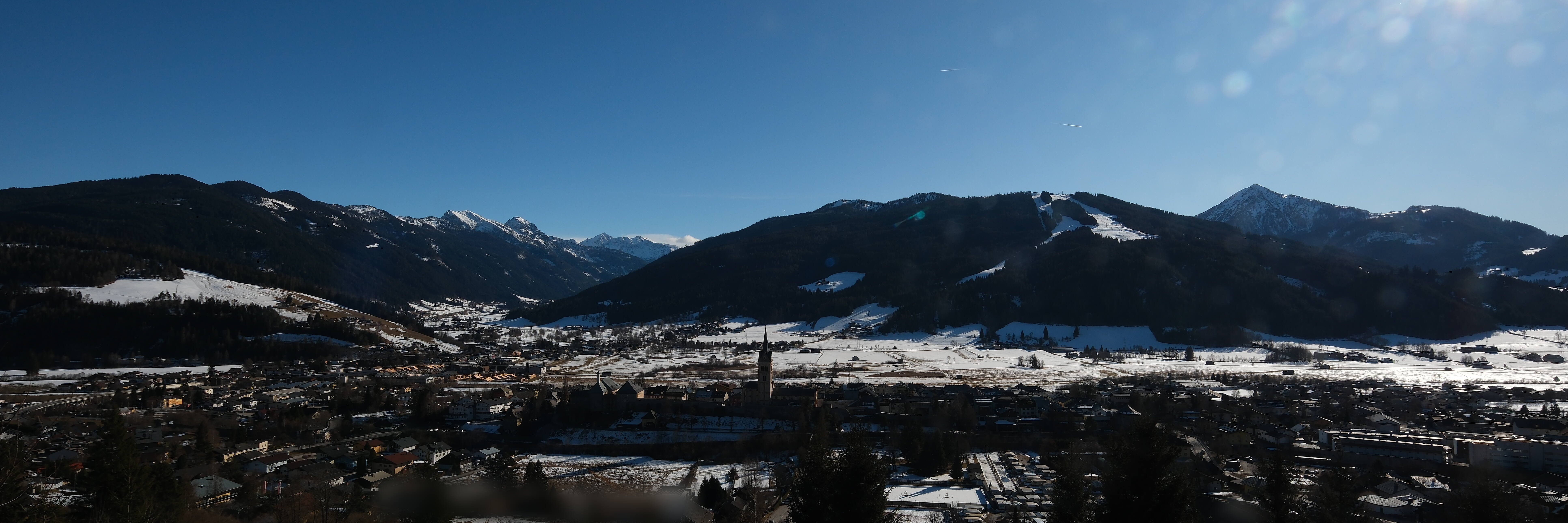 Archiv Foto Webcam Panoramablick auf Radstadt