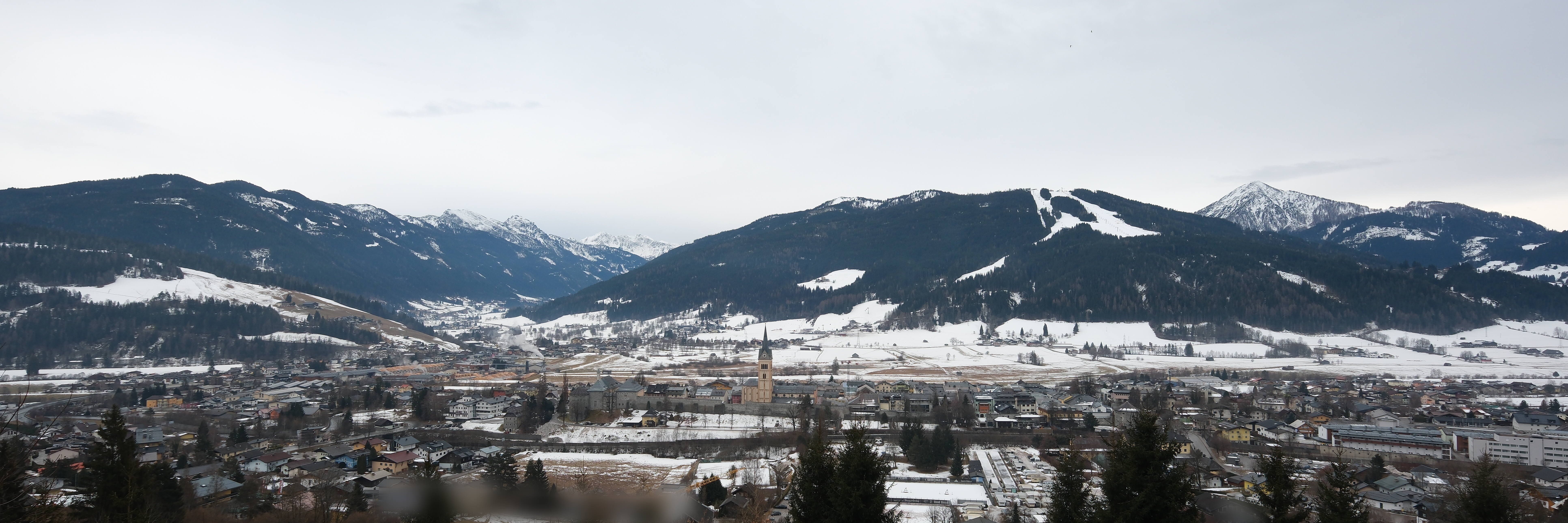 Archiv Foto Webcam Panoramablick auf Radstadt