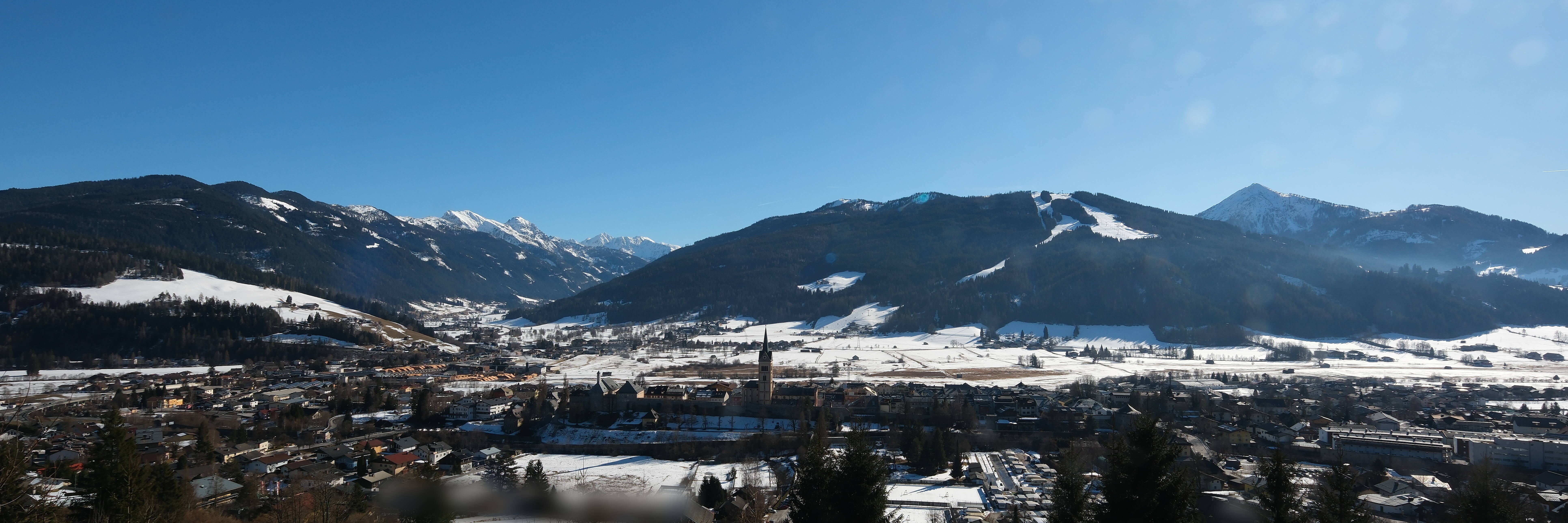 Archiv Foto Webcam Panoramablick auf Radstadt