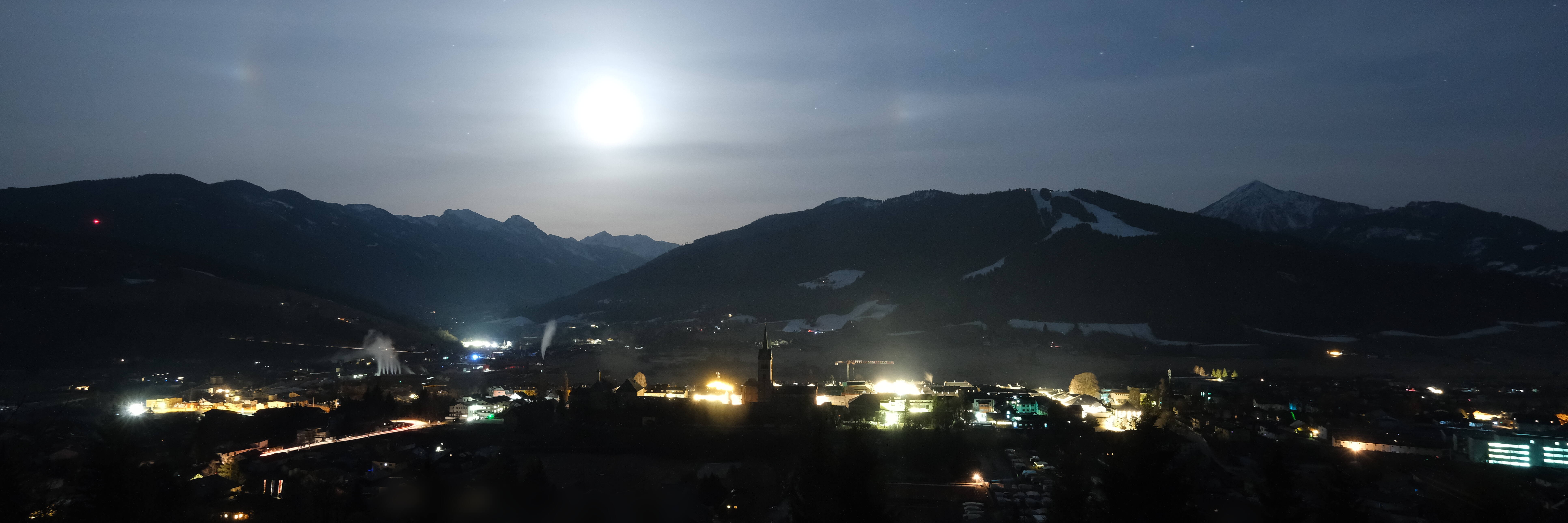 Archiv Foto Webcam Panoramablick auf Radstadt