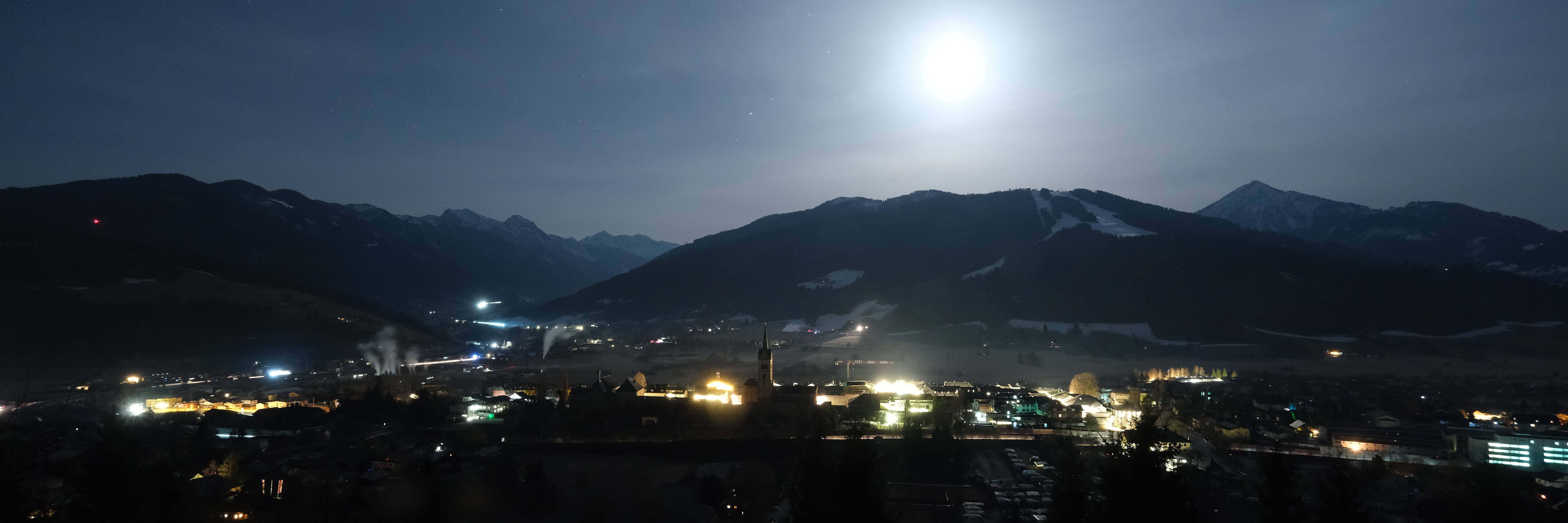 Archiv Foto Webcam Panoramablick auf Radstadt