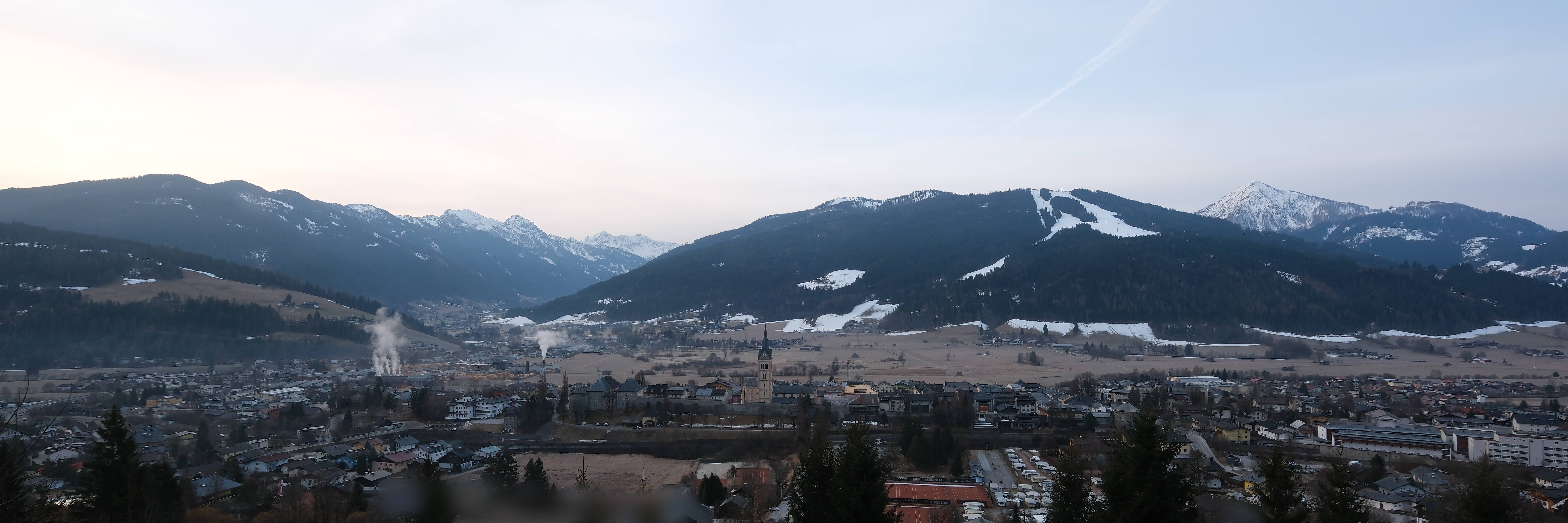 Archiv Foto Webcam Panoramablick auf Radstadt