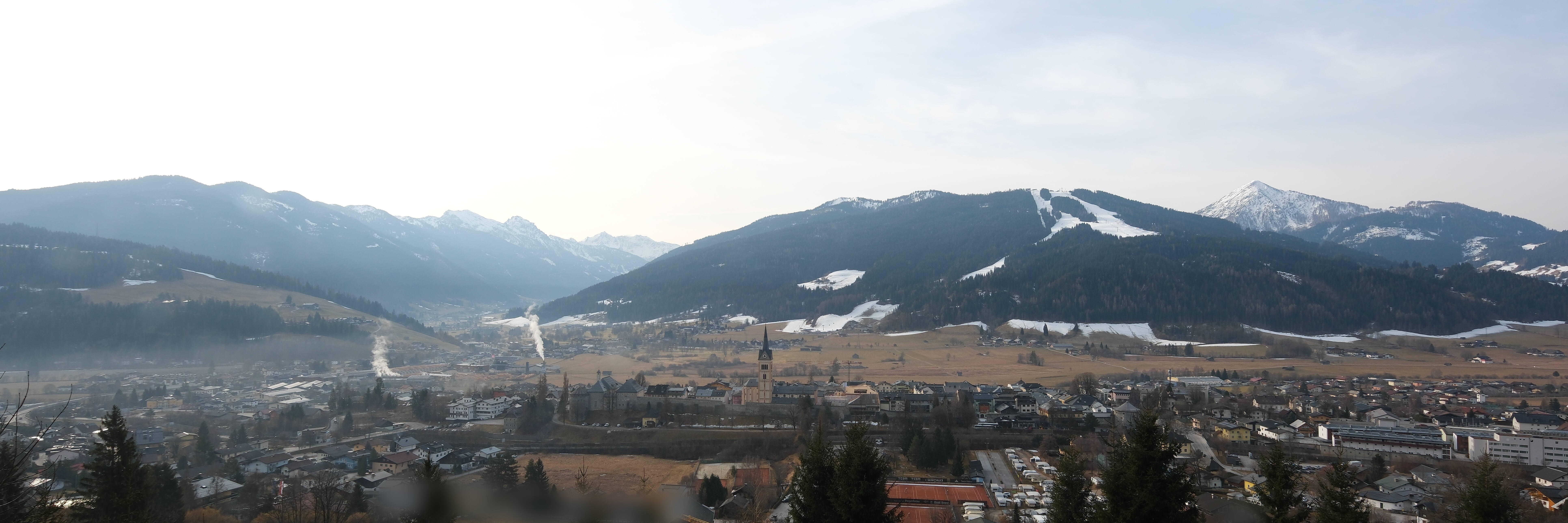 Archiv Foto Webcam Panoramablick auf Radstadt