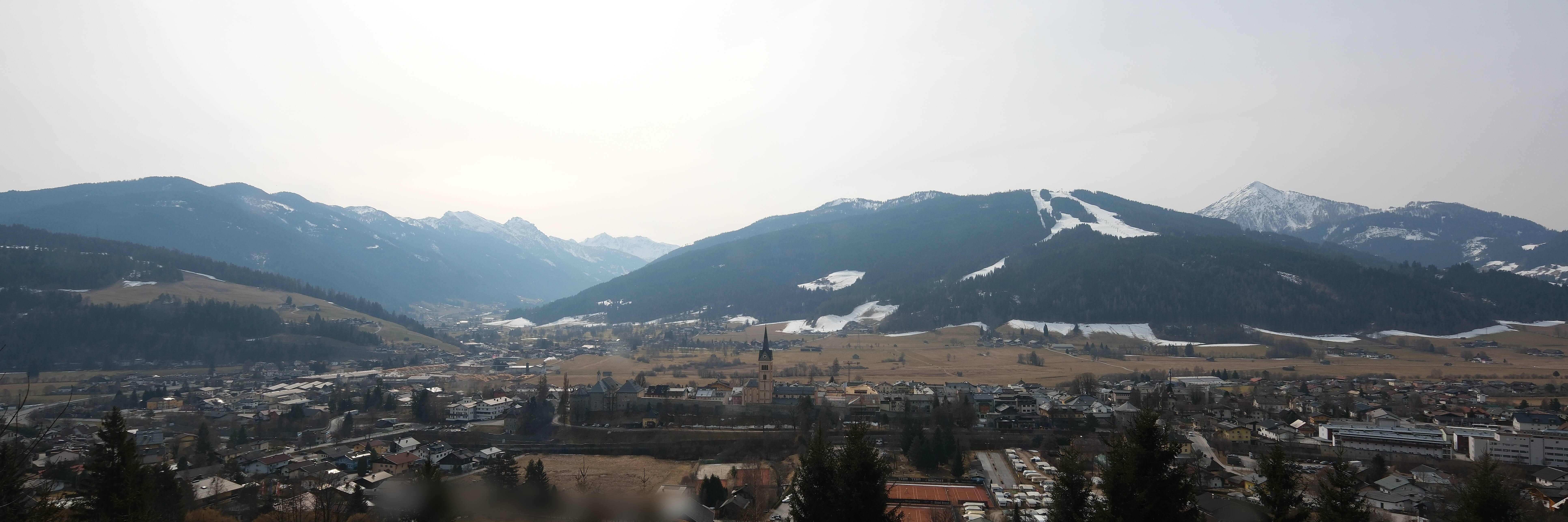 Archiv Foto Webcam Panoramablick auf Radstadt