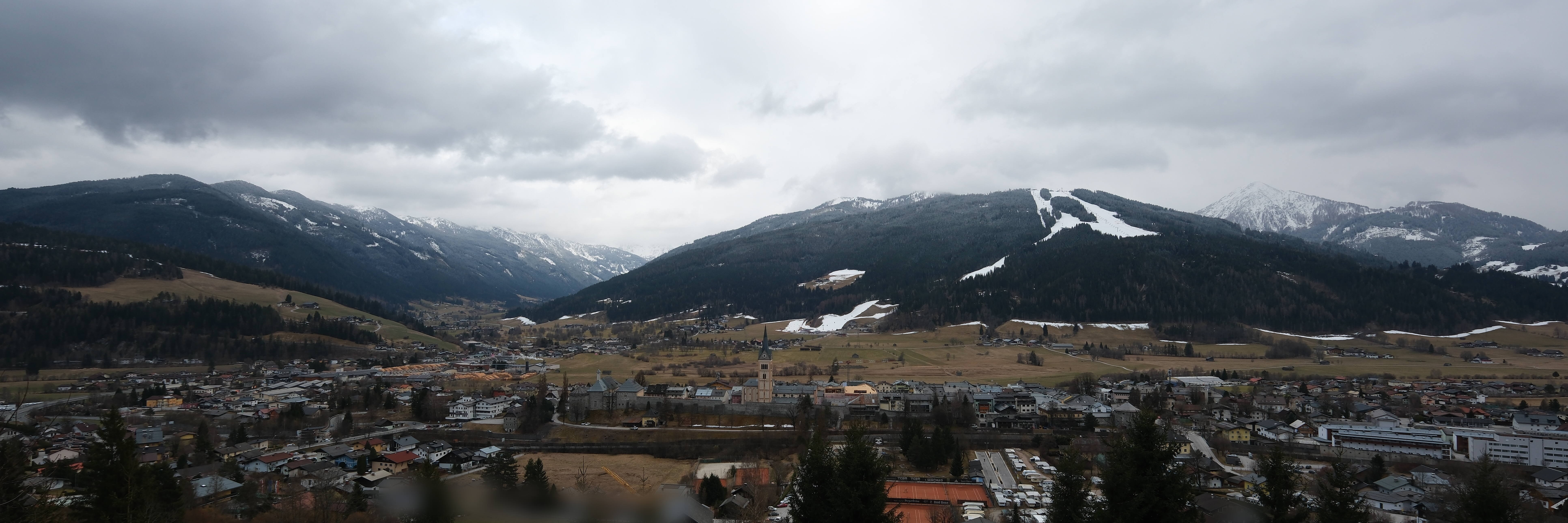 Archiv Foto Webcam Panoramablick auf Radstadt