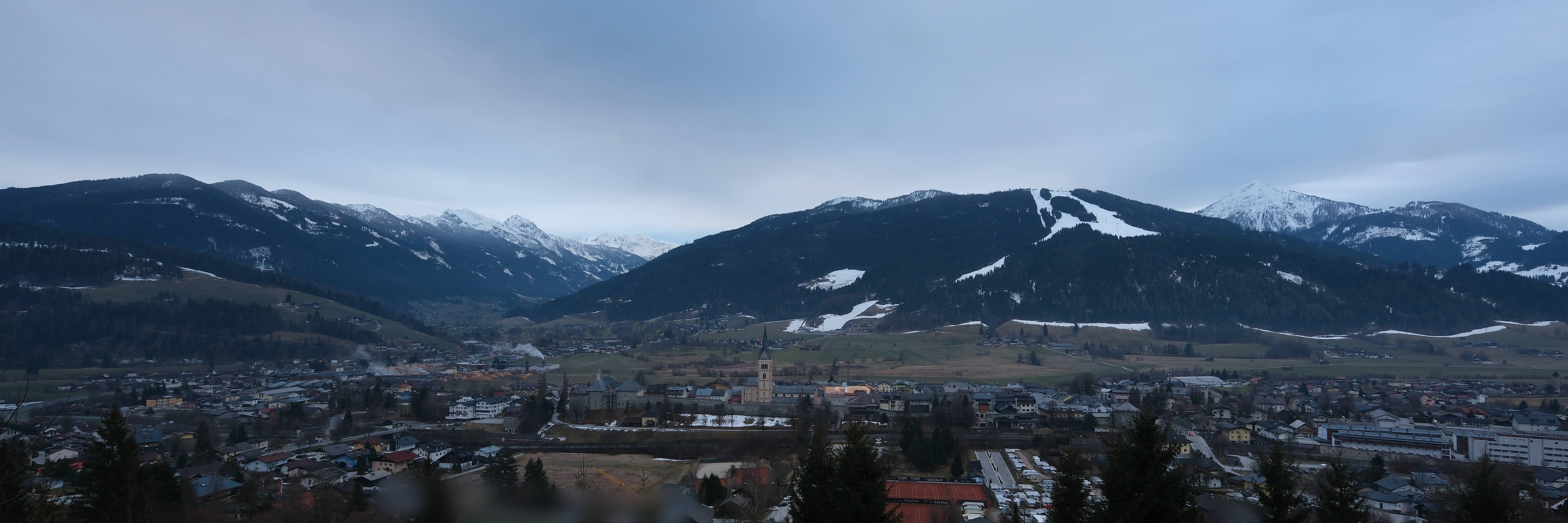 Archiv Foto Webcam Panoramablick auf Radstadt