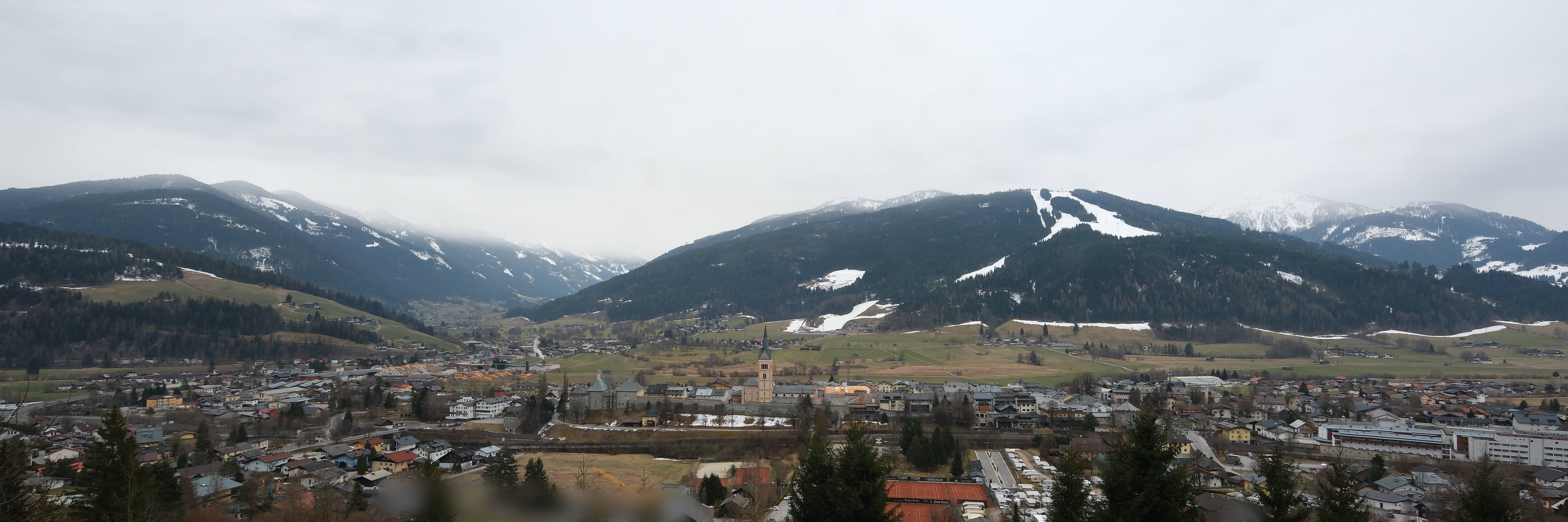 Archiv Foto Webcam Panoramablick auf Radstadt