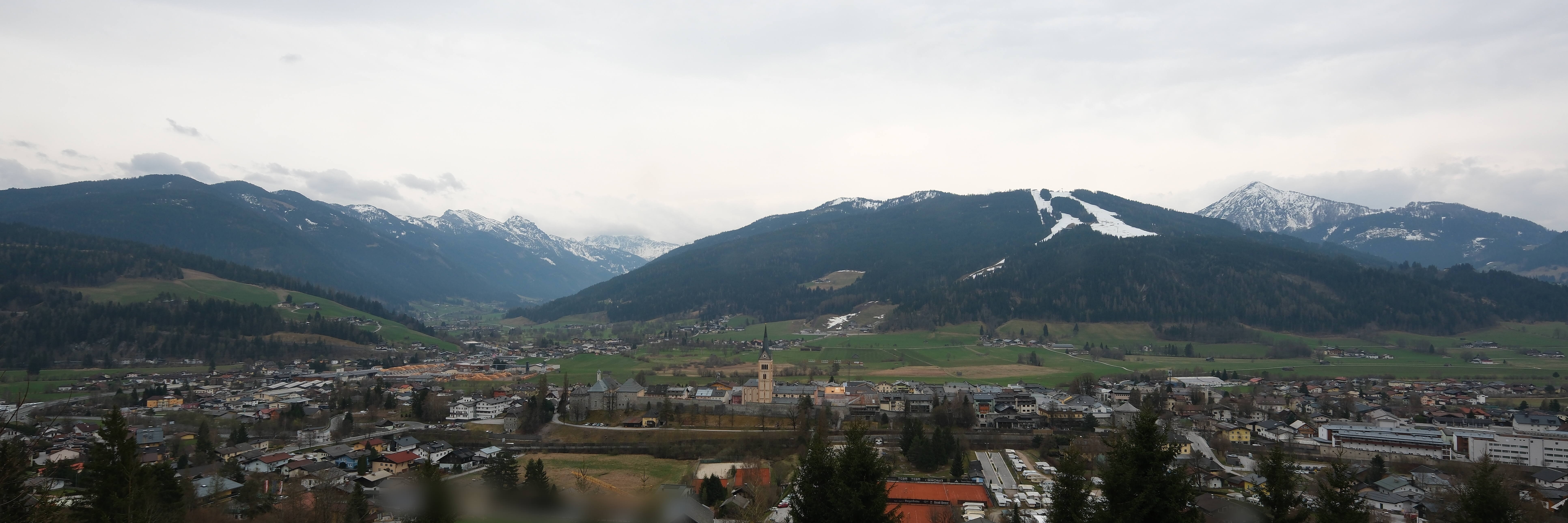 Archiv Foto Webcam Panoramablick auf Radstadt