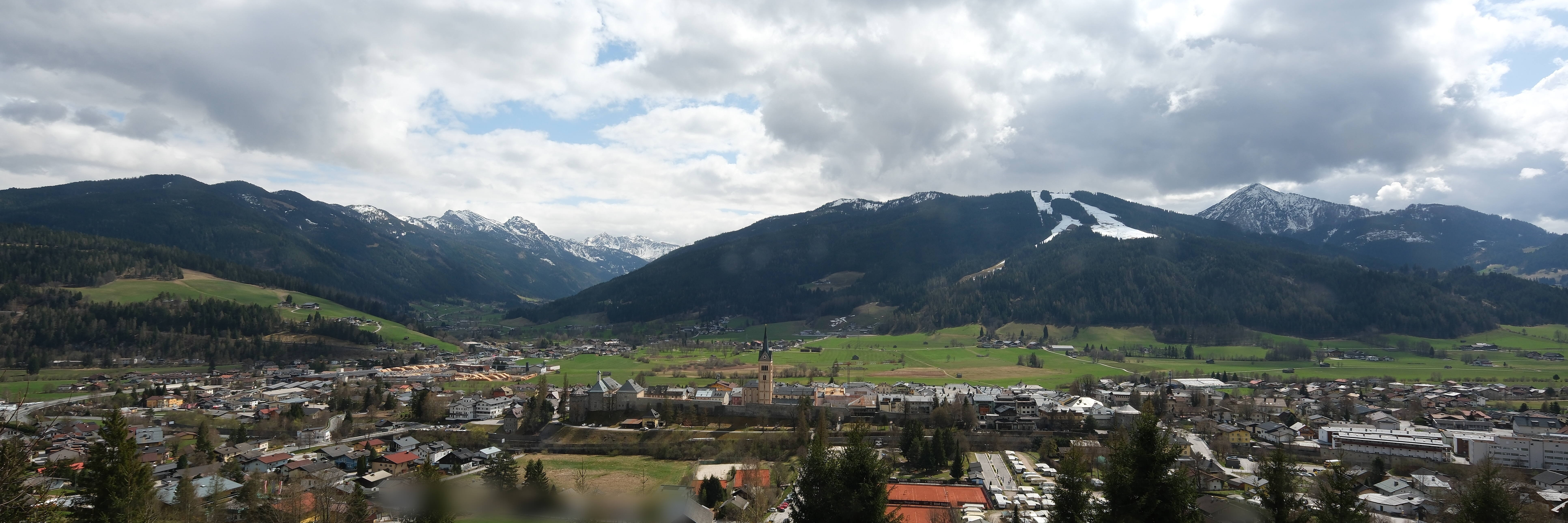 Archiv Foto Webcam Panoramablick auf Radstadt