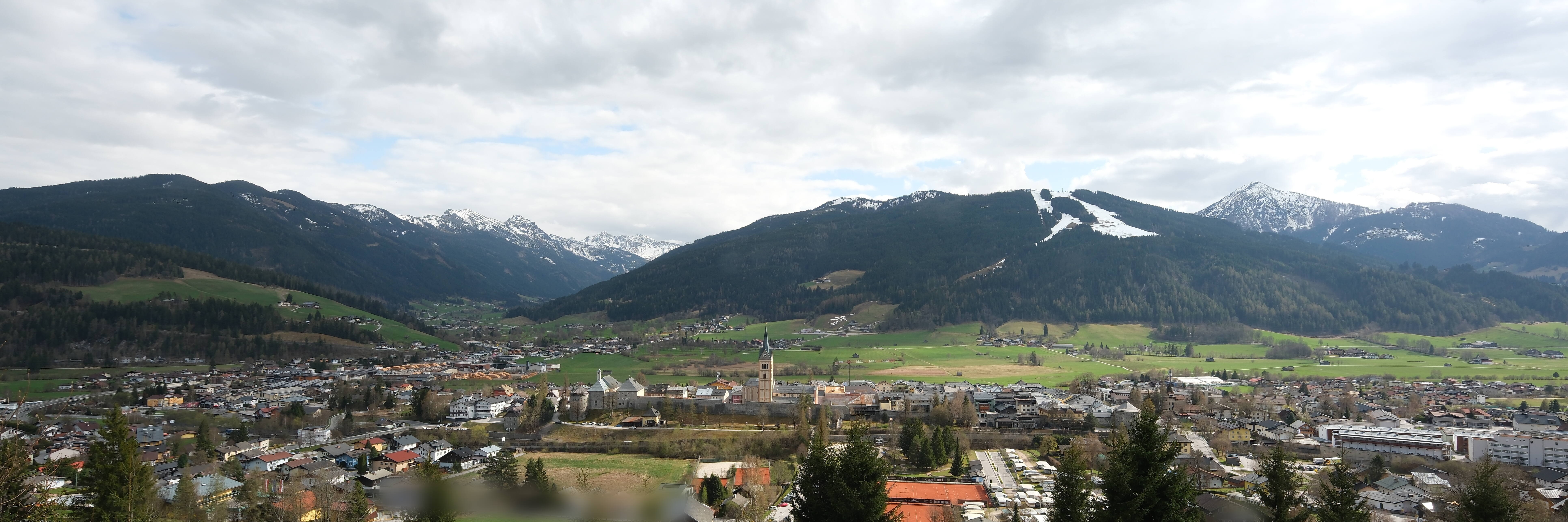Archiv Foto Webcam Panoramablick auf Radstadt