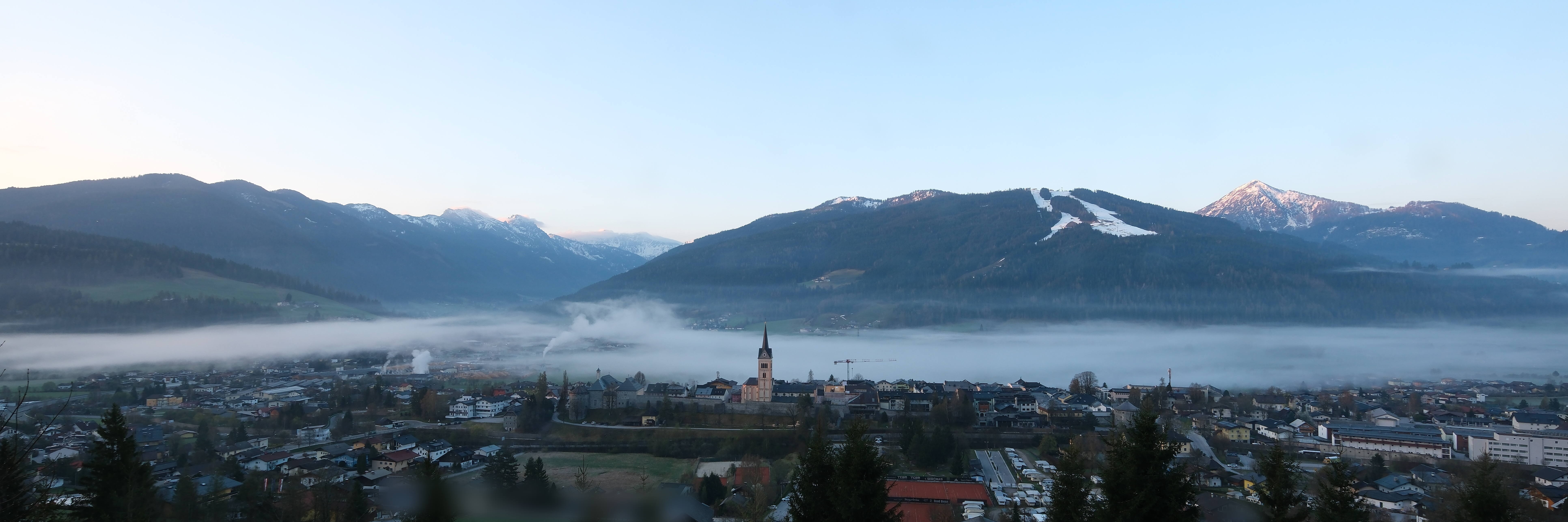 Archiv Foto Webcam Panoramablick auf Radstadt