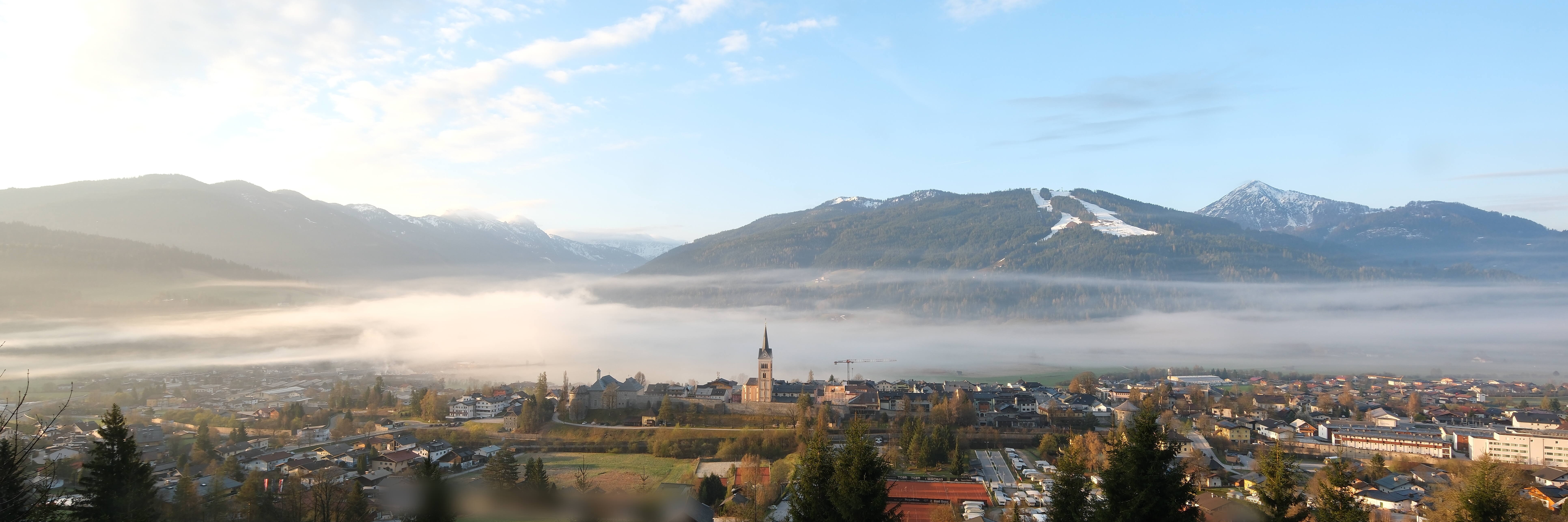 Archiv Foto Webcam Panoramablick auf Radstadt