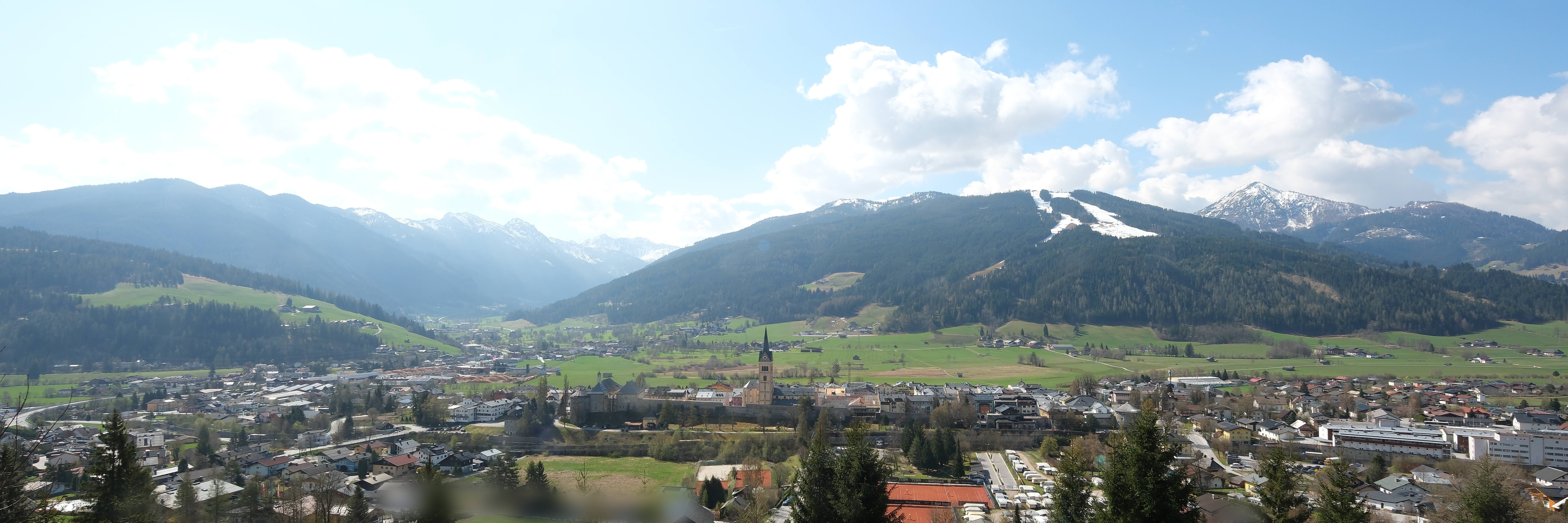 Archiv Foto Webcam Panoramablick auf Radstadt