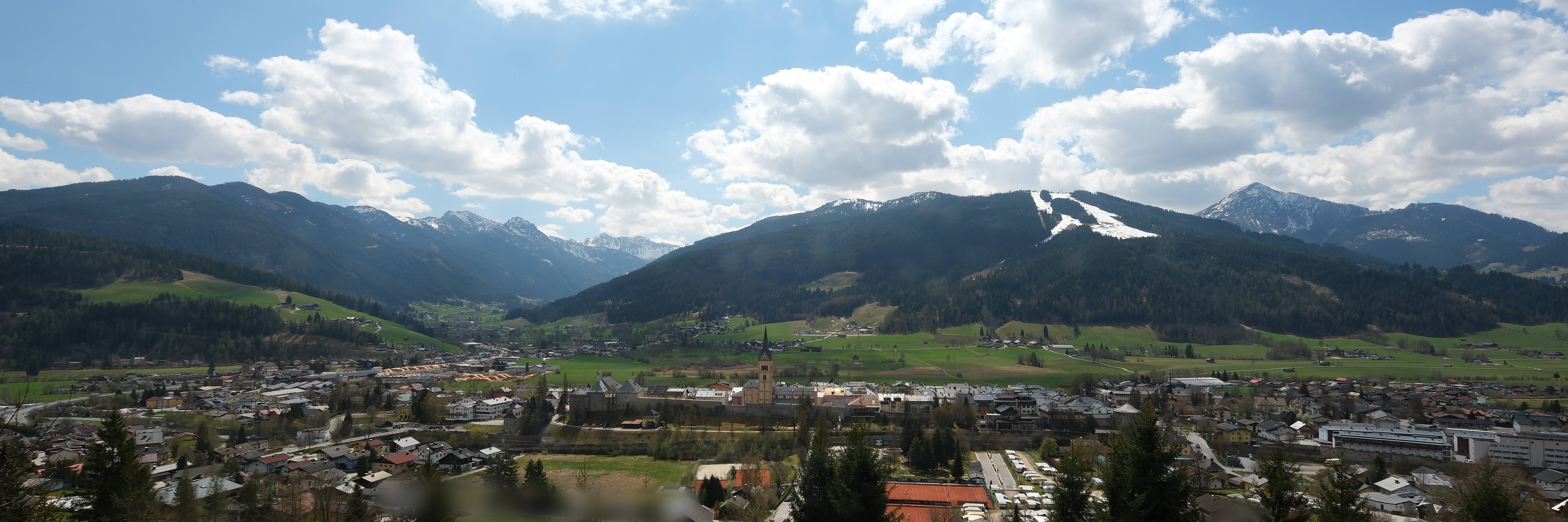 Archiv Foto Webcam Panoramablick auf Radstadt