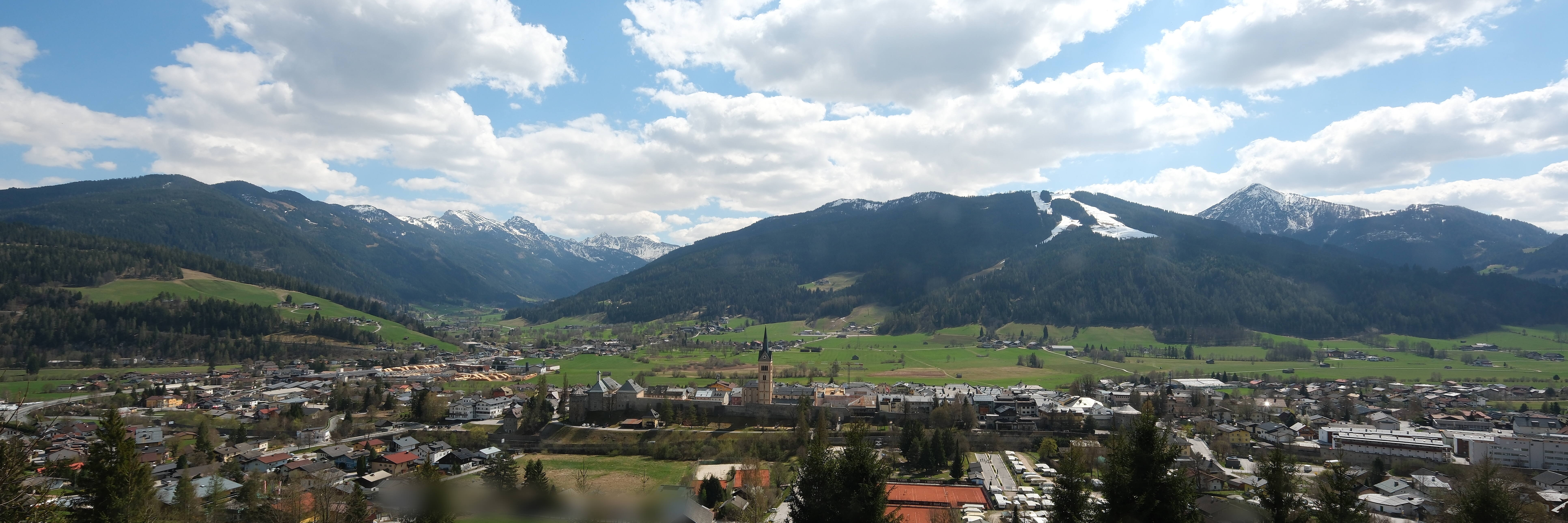 Archiv Foto Webcam Panoramablick auf Radstadt