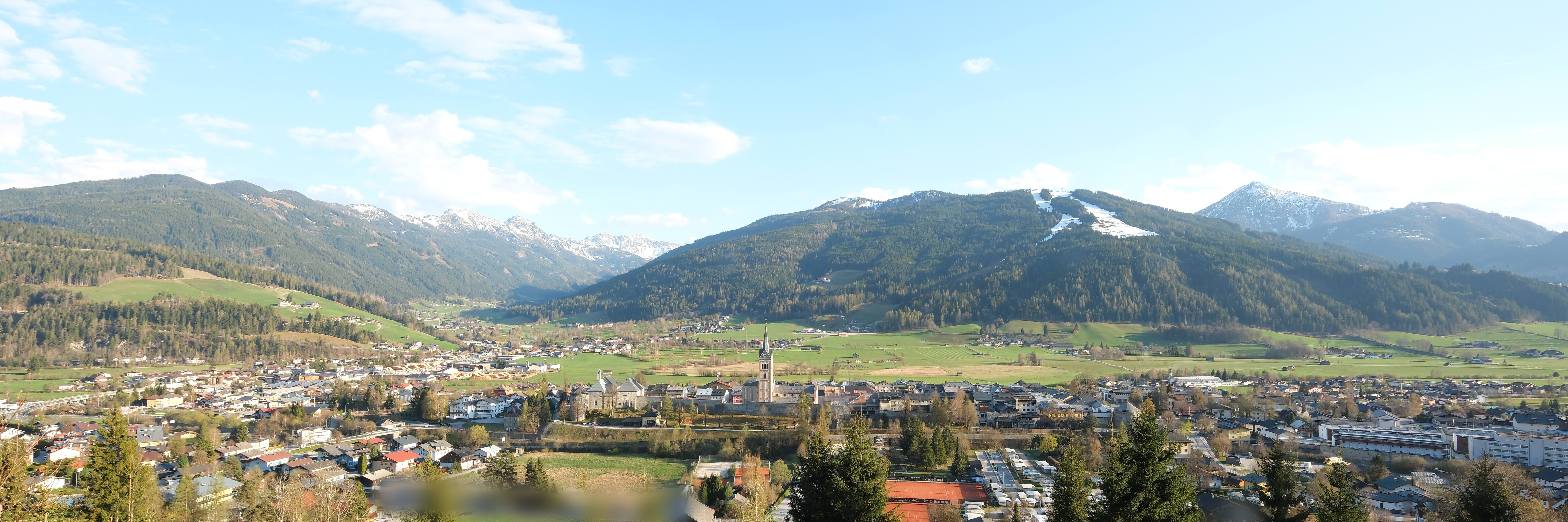 Archiv Foto Webcam Panoramablick auf Radstadt